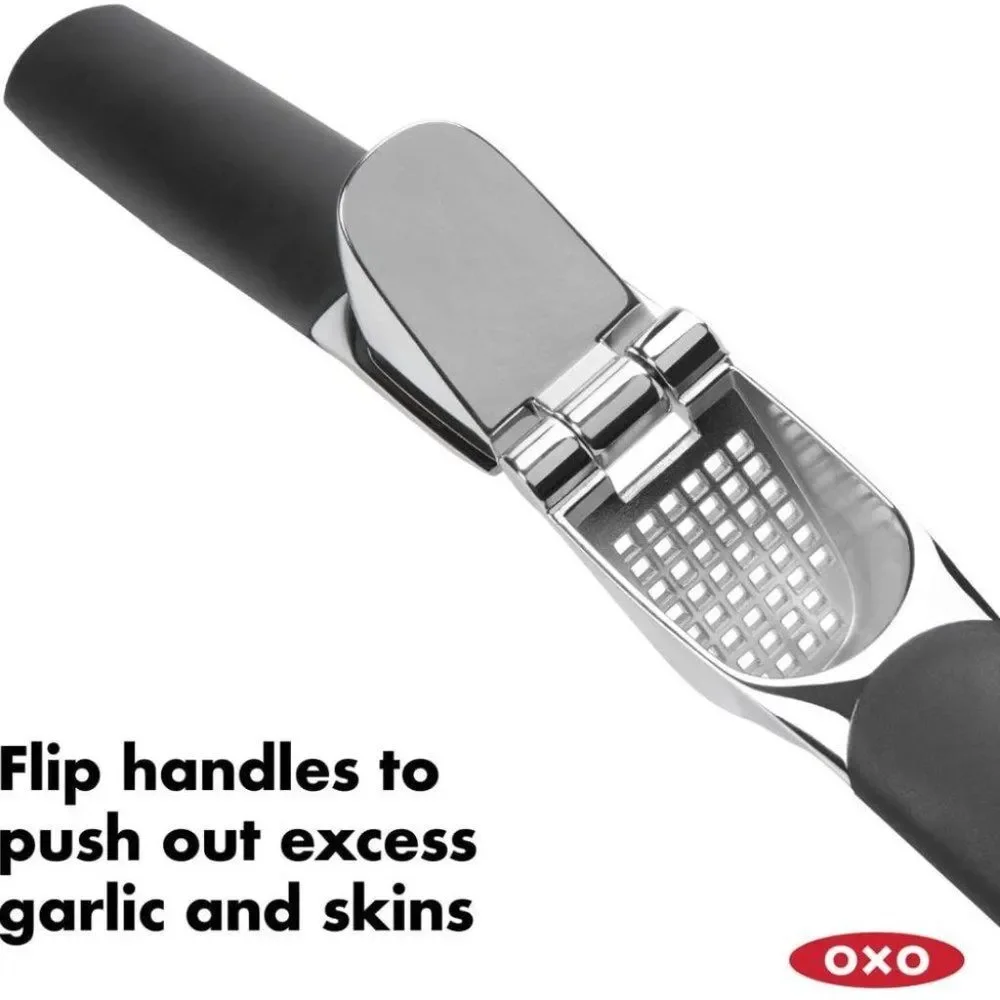 OXO Good Grips Soft-Handled‎ Garlic Press, Black